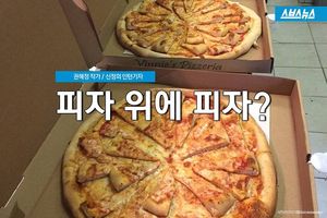 한 판 시켰는데 20조각 배달&hellip;신기한 피자