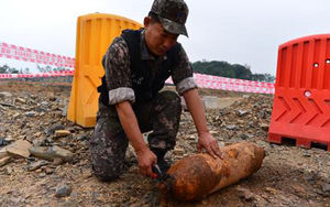 대구 국가산업단지 공사장서 불발탄 발견
