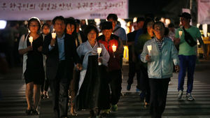 [슬라이드 포토] '효순이&middot;미선이' 13주기 추모행사