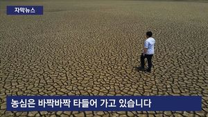 [자막뉴스] "구덩이 물이 생명수"&hellip;사막이 돼 버린 저수지