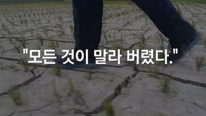 [생생영상] 모든 것이 말라버린 '최악'의 가뭄&hellip;처참한 저수지