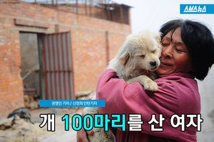개 100마리 사서 키우는 여자&hellip;특별한 사연