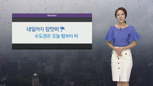 [날씨] 충청이남 장맛비&hellip;서울&middot;경기는 '밤부터'