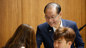 황우여, 총학생회장들과 간담회&hellip;"대학발전의 중심은 학생"