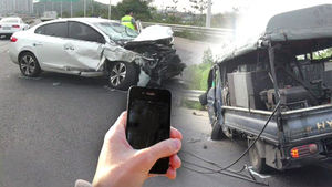 "운전 중 휴대전화 봤다"&hellip;근로자 덮쳐 3명 사망