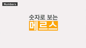 [넘버스] 메르스 사실상 종식&hellip;숫자로 본 메르스