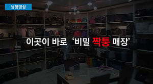 [생생영상] 외국인 태운 승합차&hellip;향한 곳은 '비밀 짝퉁 매장'