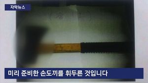 [자막뉴스] "돈 갚아라" 대낮 손도끼 소동&hellip;시민들 공포
