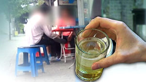 알코올 중독 입원했는데&hellip;병원 앞 버젓한 술판