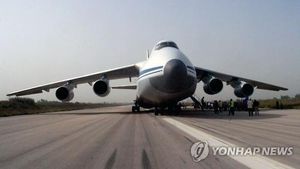 "러시아 수송기 이란&middot;이라크 항로 이용&hellip;미국과 긴장고조"