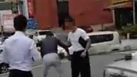 [현장 포토] 주차장서 40대 운전자 60대 주차원 폭행