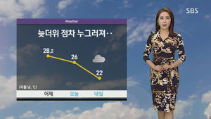 [날씨] 더위 점차 누그러져&hellip;내일 전국에 비