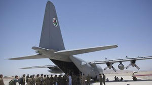 미군 C-130 수송기 아프간에 추락&hellip;사상자 확인 안돼