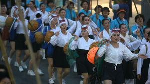 [슬라이드 포토] '제주인의 축제' 탐라문화제 퍼레이드