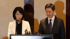 섬네일이미지  5:신동주 전 일본 롯데홀딩스 부회장 내외가 8일 서울 조선호텔에서 기자회견을 하고 있다. (서울=연합뉴스)