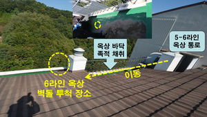 [슬라이드 포토] '캣맘 사건' 옥상 올라가 보니&hellip;'출입금지' 써있지만 무용지물