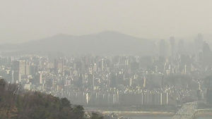 중부 일부에 미세먼지 주의보&hellip;평소 2배 수준