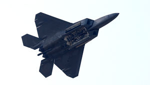 "최강스텔스 F-22기 장착 공대공미사일 사거리 짧아 취약"