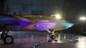 [슬라이드 포토] 美 F-35C 라이트닝Ⅱ 전격 공개