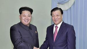 "北관영 조선중앙통신, 김정은-류윈산 회동 사진 못찍었다"