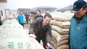 "풍년일세" 공공비축미 수매 한창