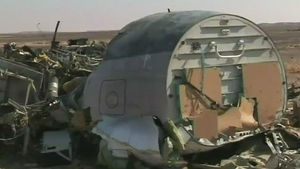 오바마 "러시아 여객기 추락 폭탄 테러 가능성"