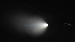美 캘리포니아서 'UFO 소동'&hellip;알고보니 미사일 실험