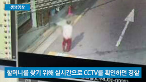 [생생영상] 8차선 도로에 뛰어든 치매 할머니&hellip;극적 구조 순간