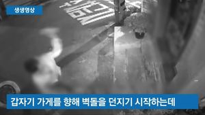 '쾅쾅' 벽돌로 깬 가게 유리창&hellip;통째로 금고 훔친 10대들..