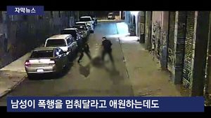 [자막뉴스] 도주 용의자에 마구 곤봉질&hellip;폭행 영상 '충격'