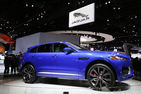 섬네일이미지  1:'2015 LA오토쇼'에서 '재규어 F-pace'가 공개되었다. (사진=게티이미지) 