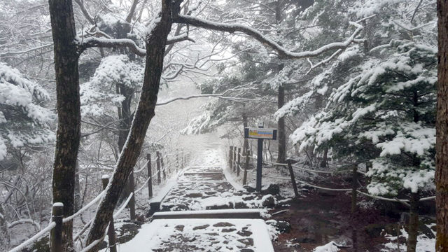 메인이미지  5 : 26일 지리산에 올해 첫눈이 내렸다. 올해 첫눈은 작년보다 5일 일찍 내렸다고 창원기상대는 밝혔다.