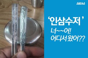 어디서나 볼 수 있는 '인삼 수저'&hellip; 무늬에 담긴 의미