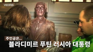 [비디오머그] '달콤한 푸틴?'&hellip;초콜릿 축제에 깜짝 등장