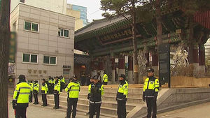 구은수 서울청장 조계사 방문&hellip;조계사 '면담 거부'