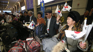 [슬라이드 포토] 사할린 이주 동포들 '귀향'