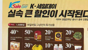 "'K-세일 데이' 참여 업체, 매출 8% 증가했다"