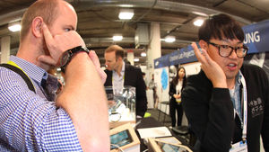 [슬라이드 포토] 세계 가전 박람회 'CES 2016'&hellip;돋보이는 '삼성'