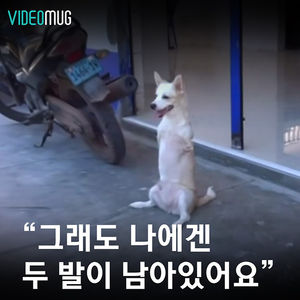 [비디오머그] "그래도 두 발이 남아 있어요"&hellip;가슴 찡한 사연