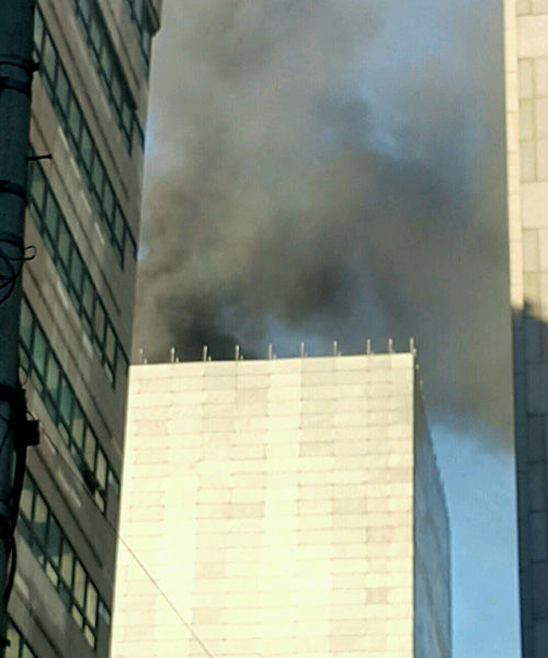 화재 현장 사진