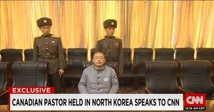북한 종신노역 임현수 목사 "하루 8시간씩 땅 파고 있다"