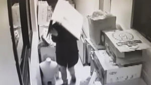 '내 얼굴 보여?' CCTV 피한 도둑, CCTV에 덜미