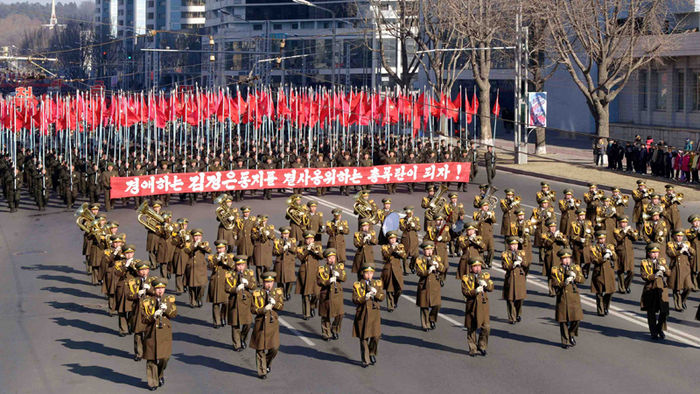 메인이미지  2 : 김일성사회주의청년동맹 창립 70돌 경축행사가 열렸다고 조선중앙통신이 15일 보도했다.