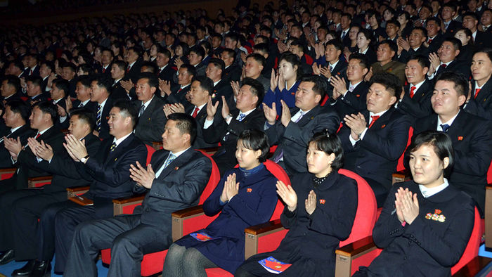 메인이미지  5 : 김일성사회주의청년동맹 창립 70돌 경축행사가 열렸다고 조선중앙통신이 15일 보도했다.