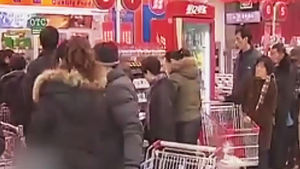 사상 최악 '패왕 한파' 中 대륙 엄습&hellip;사재기까지