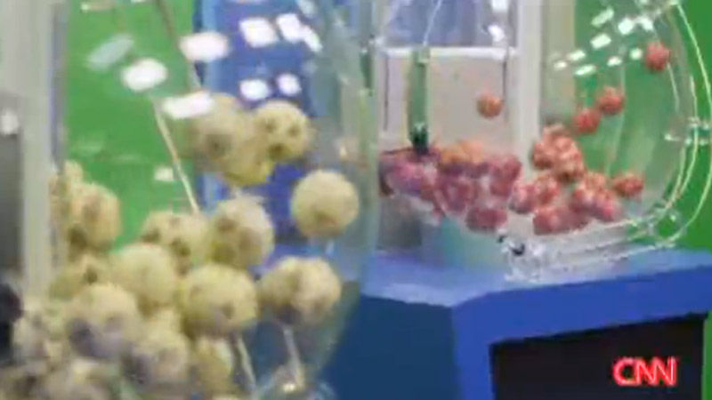 파워볼 추첨 장면