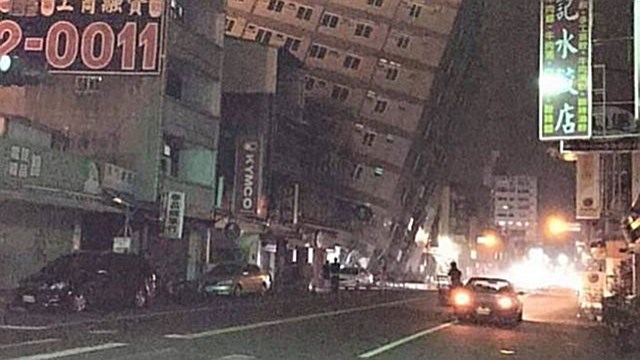 [속보] 타이완 지진 사망 5명으로 늘어&hellip;붕괴건물 한 채에 35명 매몰