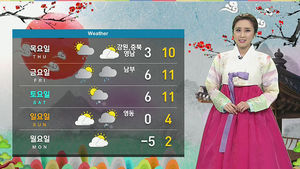 [날씨] 온화한 하루&hellip;'미세먼지'는 나쁨 단계