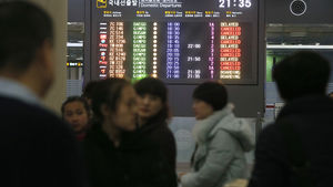 제주 공항 안개로 항공기 20여 편 결항
