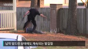 [비디오머그] 항복했는데도 발길질&hellip;美 경찰, 흑인 '과잉진압' 논란